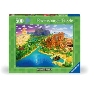 Ravensburger Jigsaws World of Minecraft (500pc) Ravensburger
