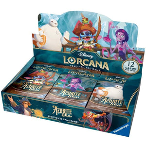 Ravensburger Trading Card Games Lorcana TCG - Azurite Sea - Booster Box (Preorder - 25/11/2024 Release)