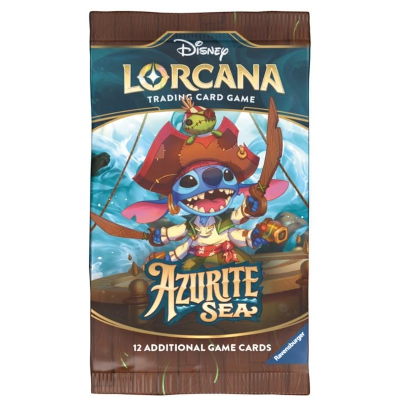 Ravensburger Trading Card Games Lorcana TCG - Azurite Sea - Booster Pack (25/11/2024 Release)