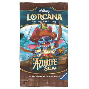 Ravensburger Trading Card Games Lorcana TCG - Azurite Sea - Booster Pack (25/11/2024 Release)