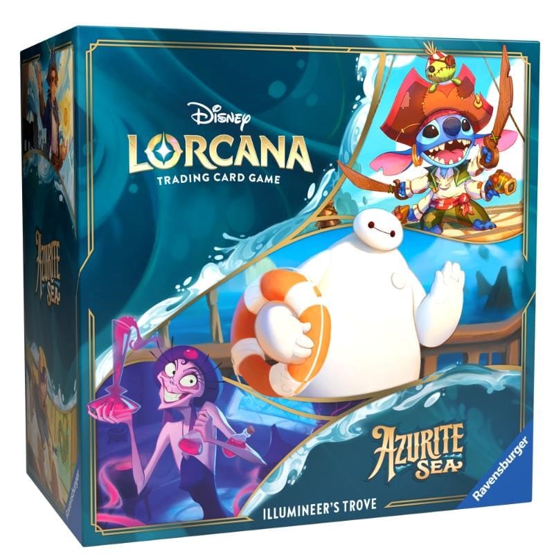 Ravensburger Trading Card Games Lorcana TCG - Azurite Sea - Illumineer's Trove (Preorder - 25/11/2024 Release)