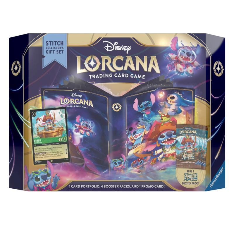 Ravensburger Trading Card Games Lorcana TCG - Azurite Sea - Stitch Collector's Gift Set (Preorder - 25/11/2024 Release)
