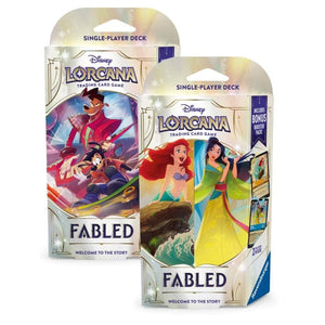 Ravensburger Trading Card Games Lorcana TCG - Fabled - Single Player Deck (Assorted)