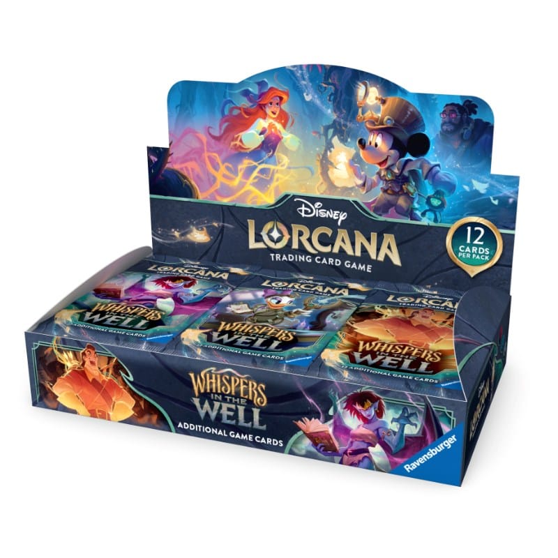 Ravensburger Trading Card Games Lorcana TCG - Whispers in the Well - Booster Box (24) (One Per Customer)