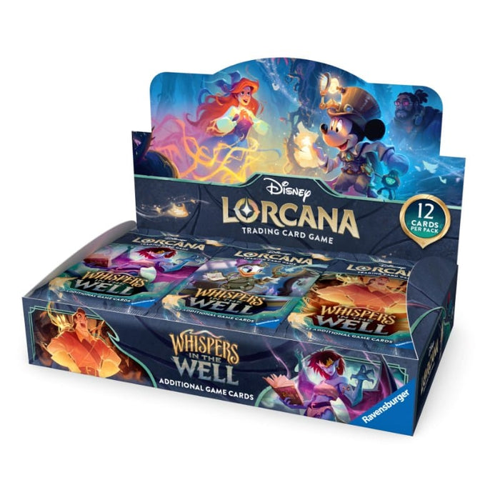 Lorcana TCG - Whispers in the Well - Booster Box (24) (One Per Customer)