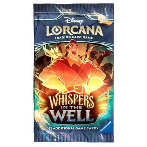 Ravensburger Trading Card Games Lorcana TCG - Whispers in the Well - Booster Pack