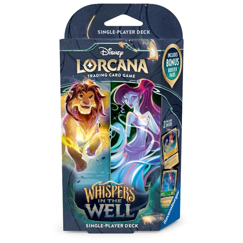 Ravensburger Trading Card Games Lorcana TCG - Whispers in the Well - Single-Player Deck (Assorted)