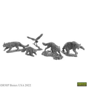 Reaper Miniatures Miniatures Reaper - Animal Companions (5)