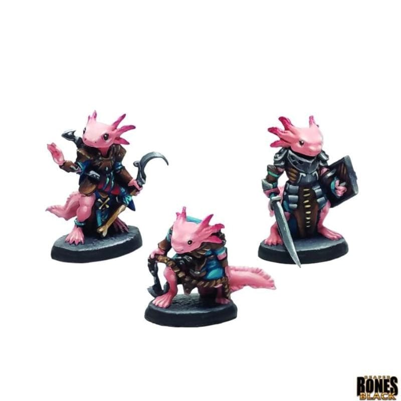 Reaper Miniatures Miniatures Reaper - Axolotii Heroes (3)