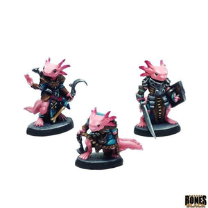 Reaper Miniatures Miniatures Reaper - Axolotii Heroes (3)