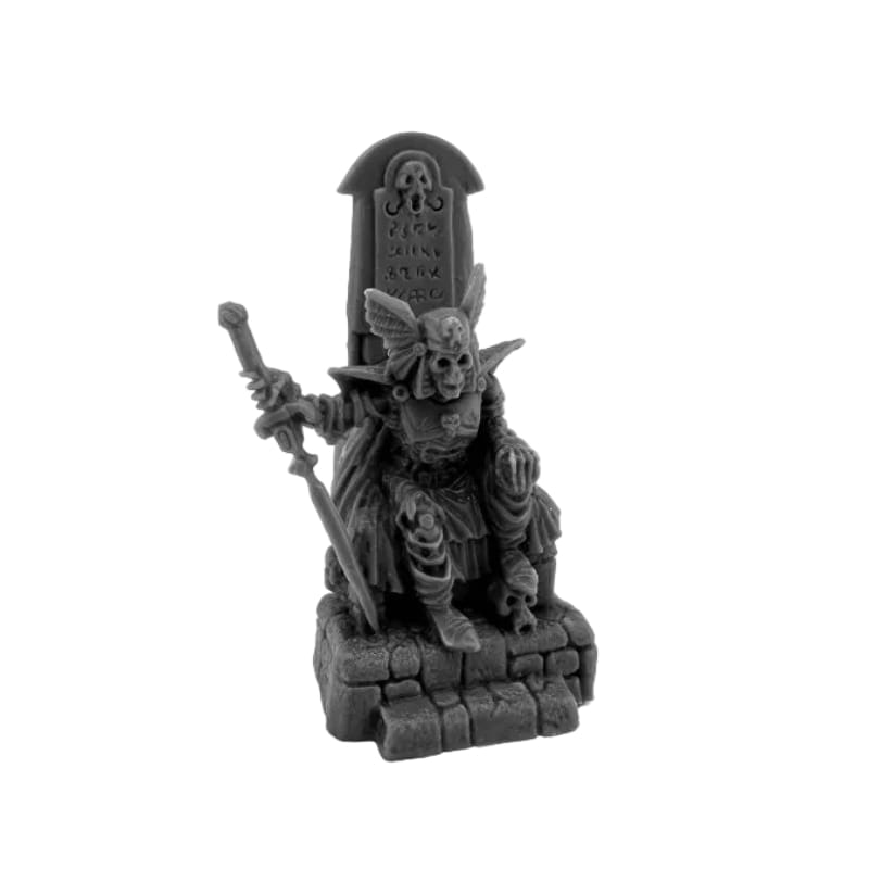 Reaper Miniatures Miniatures Reaper - Bones Black - Dragoth the Defiler (Skeleton King)