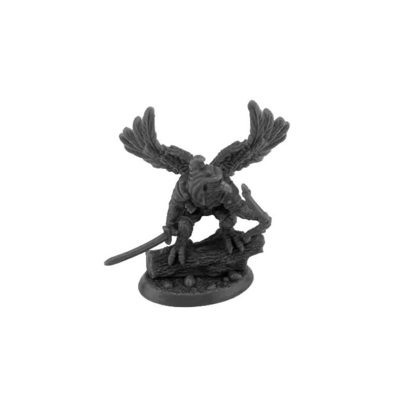 Reaper Miniatures Miniatures Reaper - Bones Black - Raptorkin Ranger (Aarakocra Birdfolk)