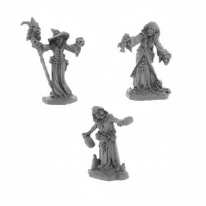 Reaper Miniatures Miniatures Reaper - Bones Black - Toil and Trouble - Witch Coven