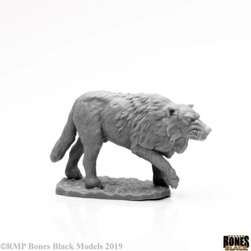Reaper Miniatures Miniatures Reaper - Bones Black - Winter Wolf