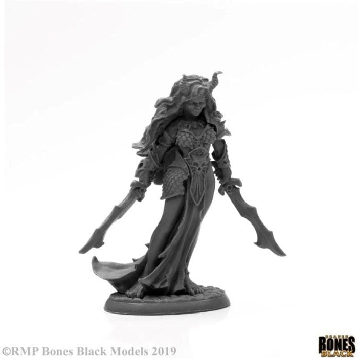 Reaper Miniatures - Bones Black - Ziba Female Efreeti