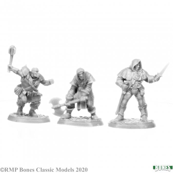 Reaper Miniatures Miniatures Reaper - Bones Classic - Brigands (3)
