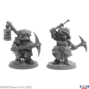 Reaper Miniatures Miniatures Reaper - Deep Gnome Heroes (2)