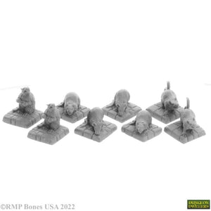 Reaper Miniatures Miniatures Reaper - Dire Rats (8)