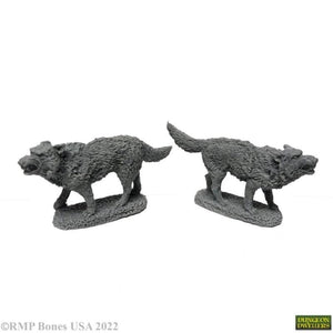 Reaper Miniatures Miniatures Reaper - Dire Wolves (2)