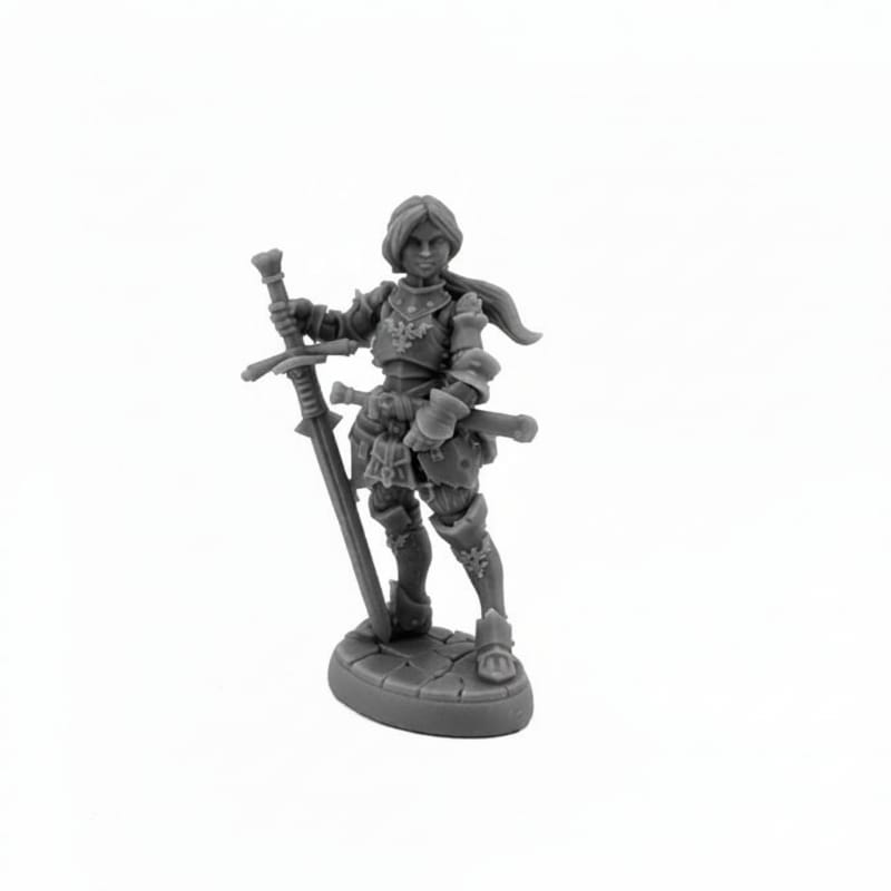 Reaper Miniatures Miniatures Reaper - Dungeon Dwellers - Helga Female Landsknecht (Paladin)