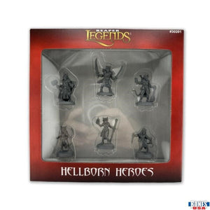 Reaper Miniatures Miniatures Reaper - Dungeon Dwellers - Hellborn Heroes Boxed Set