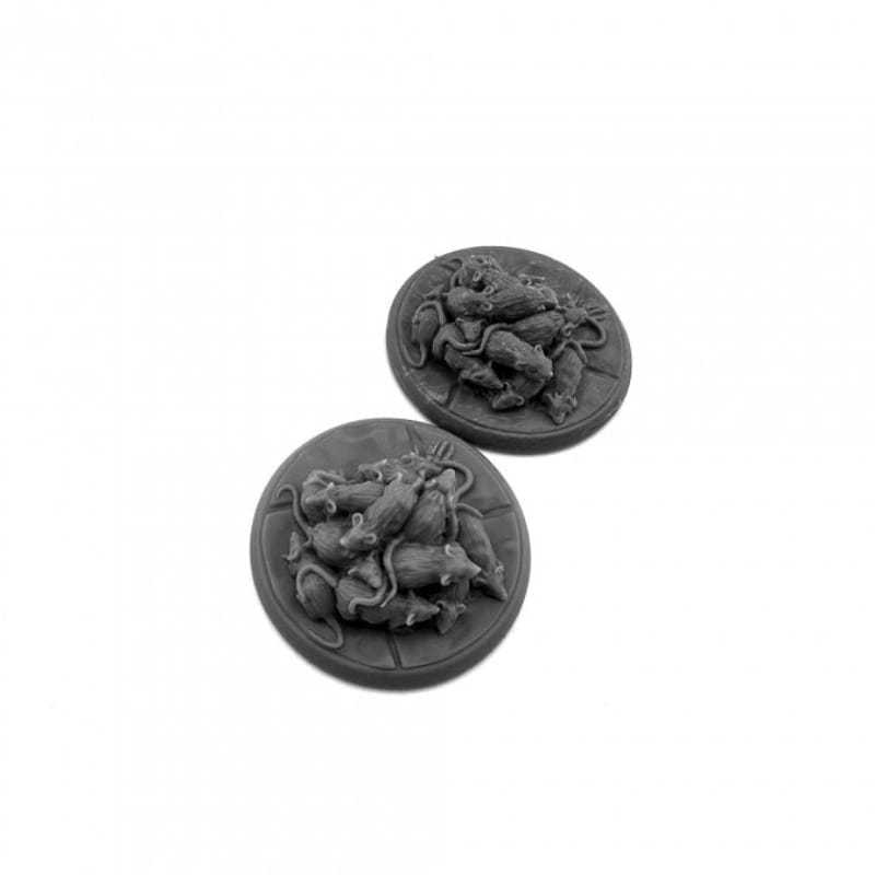 Reaper Miniatures Miniatures Reaper - Dungeon Dwellers - Rat Swarm (2 Pack)