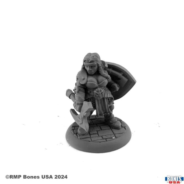 Reaper Miniatures - Freya Fangbreaker Dwarf Shieldmaiden