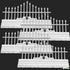 Reaper Miniatures Miniatures Reaper - Graveyard Long Fences (4)