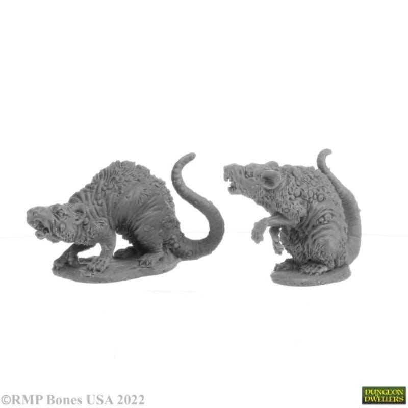 Reaper Miniatures Miniatures Reaper Miniatures - Barrow Rats (2)