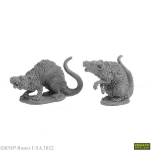 Reaper Miniatures Miniatures Reaper Miniatures - Barrow Rats (2)