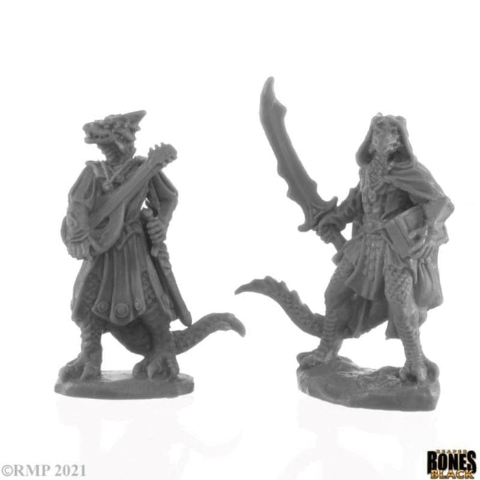 Reaper Miniatures - Dragonfolk Bard and Thief