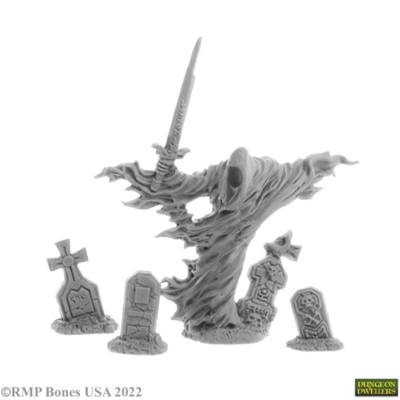 Reaper Miniatures Miniatures Reaper Miniatures - Grave Wraith and Tombstones (3)