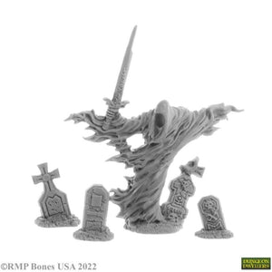 Reaper Miniatures Miniatures Reaper Miniatures - Grave Wraith and Tombstones (3)