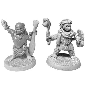 Reaper Miniatures Miniatures Reaper Miniatures - Halfling River Witch and Druid