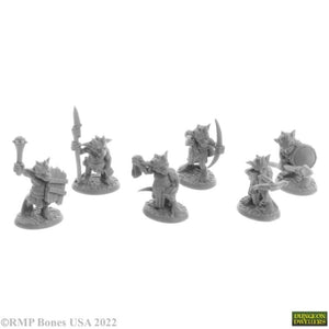 Reaper Miniatures Miniatures Reaper Miniatures - Ratpelt Kobold Warriors (6)
