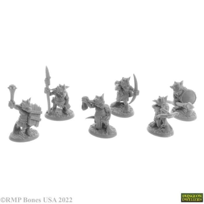 Reaper Miniatures - Ratpelt Kobold Warriors (6)