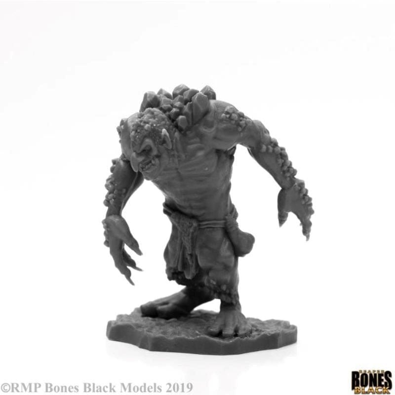 Reaper Miniatures Miniatures Reaper Miniatures - Reaper Bones Black: Rock Troll