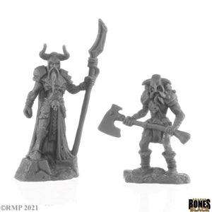 Reaper Miniatures Miniatures Reaper Miniatures - Rune Wight Thane and Jarl (2)