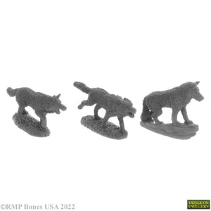 Reaper Miniatures Miniatures Reaper Miniatures - Wolf Pack (3)