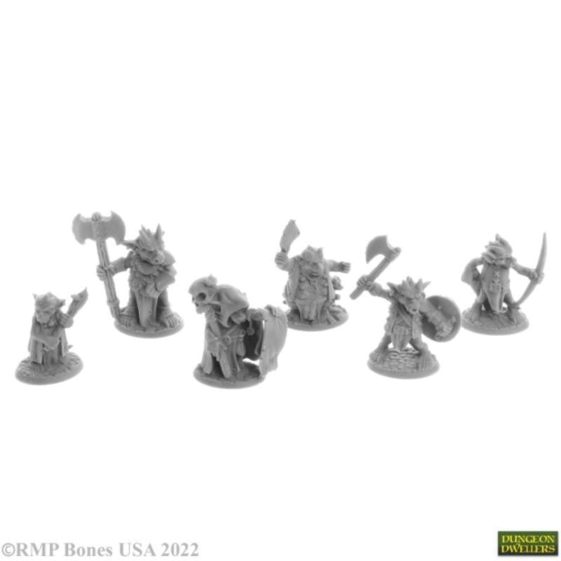 Reaper Miniatures Miniatures Reaper - Ratpelt Kobold Leaders (6)
