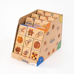 Recent Toys Logic Puzzles Metal & Wood Puzzles - Are you Series (Assorted)