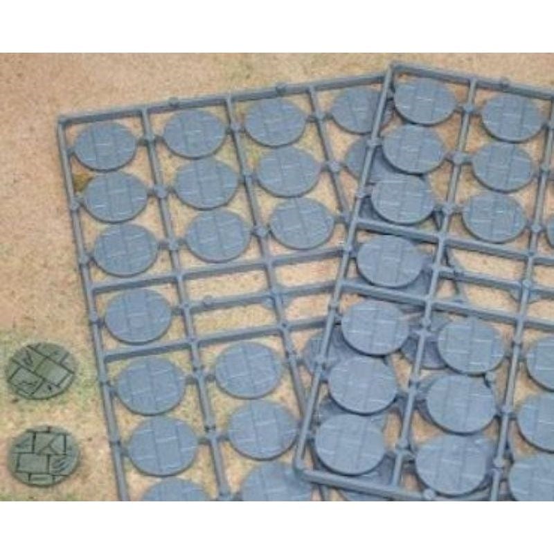 Renedra Hobby Bases - 25mm Paved (52) - Renedra