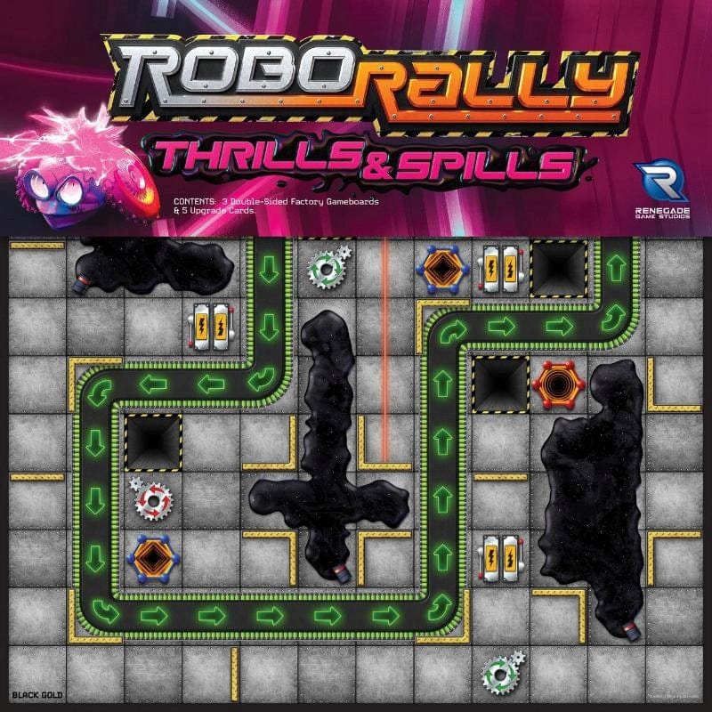 Renegade Game Studios Board & Card Games Robo Rally - Thrills & Spills Expansion