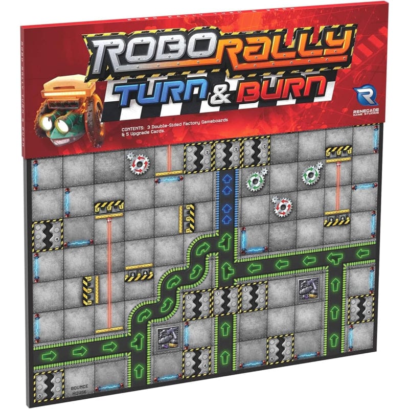 Renegade Game Studios Board & Card Games Robo Rally - Turn & Burn Expansion