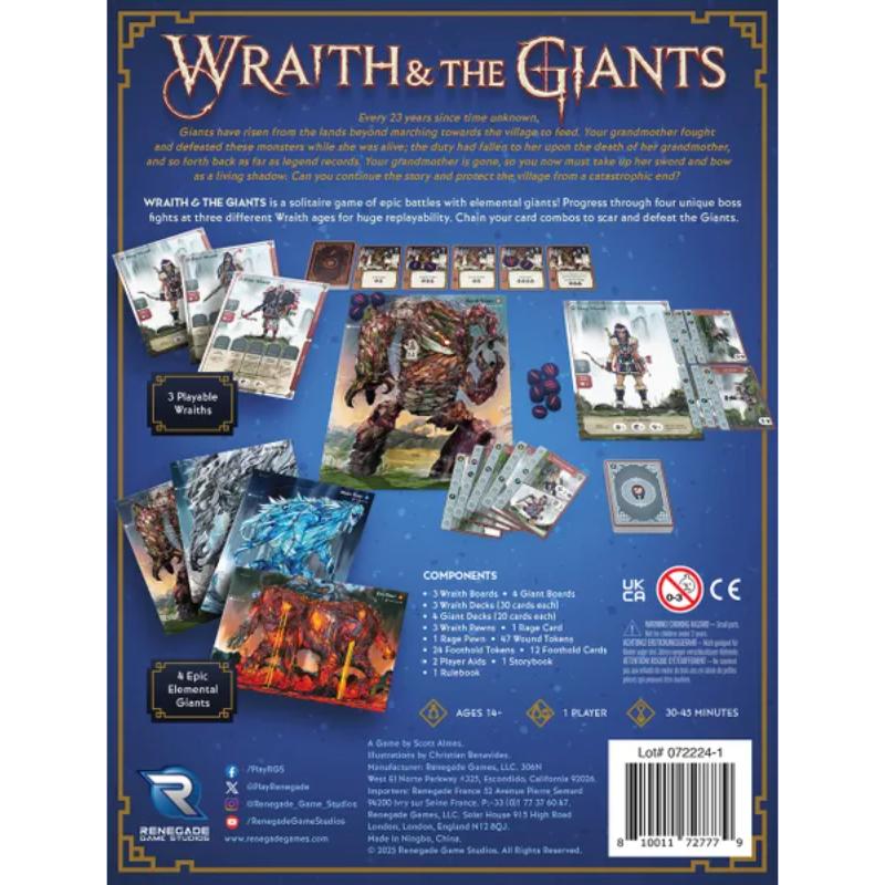 Renegade Game Studios Board & Card Games Wraith & The Giants