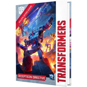 Renegade Game Studios Roleplaying Games Transformers RPG - Decepticon Directive Sourcebook (September 2023 release)
