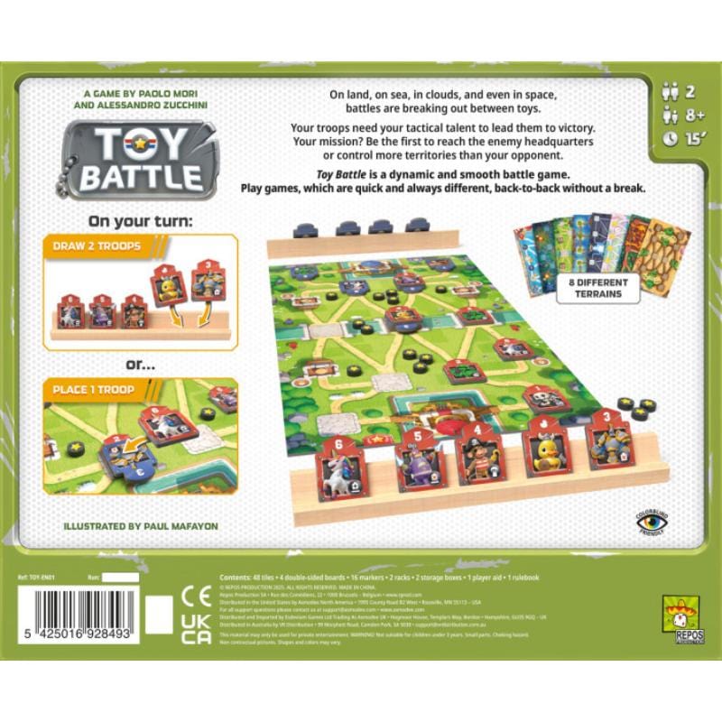 Repos Production Board & Card Games Toy Battle (02/05/2025 Release)