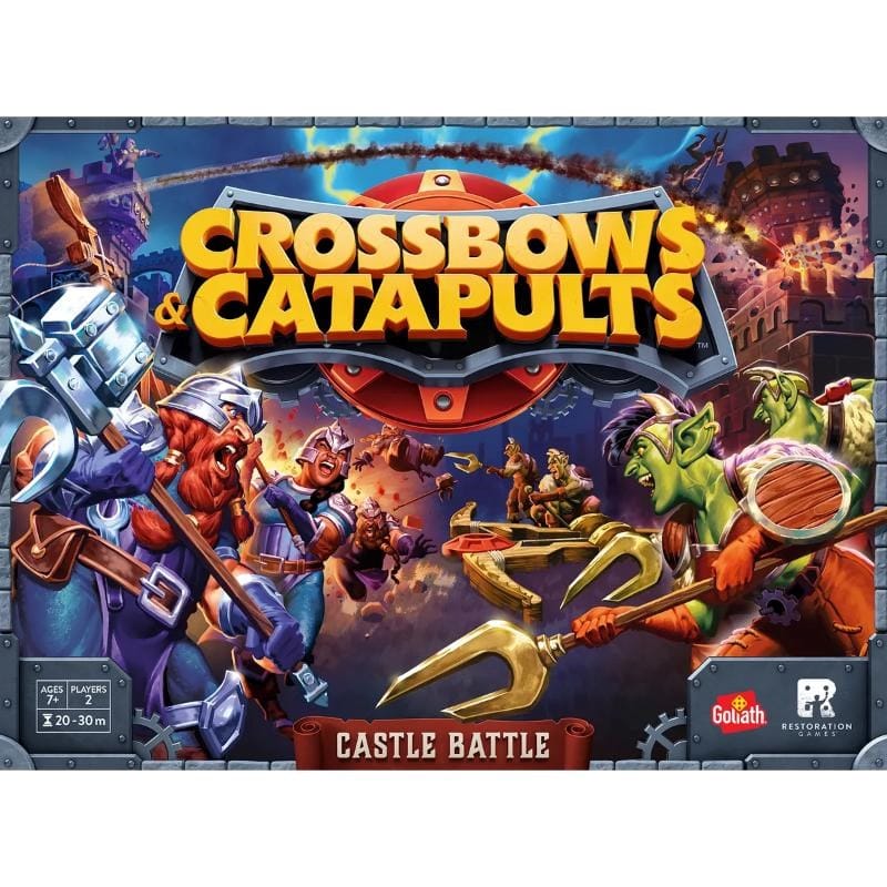Restoration Games Board & Card Games Crossbows & Catapults - Castle Battle