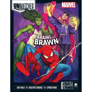 Restoration Games Board & Card Games Unmatched Marvel - Brains & Brawn