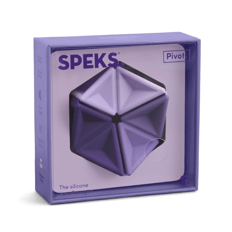 Retrospective Goods Novelties Speks - Pivot Silicone Flexagon (Assorted)